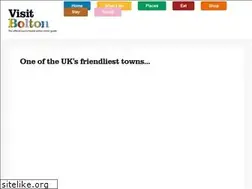 Sites similar to visitbolton.com