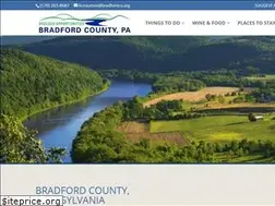 Sites similar to visitbradfordcounty.com