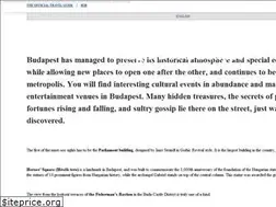 Sites similar to visitbudapest.com