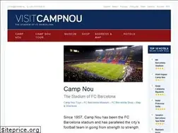 Sites similar to visitcampnou.com