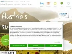 Sites similar to visitcarinthia.at
