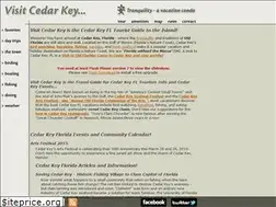 Sites similar to visitcedarkey.com