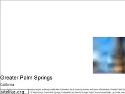 Sites similar to visitcoachellavalley.com