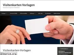 Sites similar to visitenkarten-vorlagen.net
