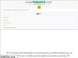 Sites similar to visitetabasco.com