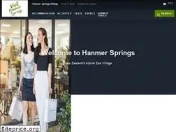 Sites similar to visithanmersprings.co.nz