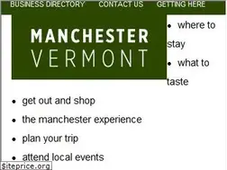 Sites similar to visitmanchestervt.com