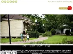Sites similar to visitmcdonoughga.com