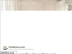 Sites similar to visitmenorca.com