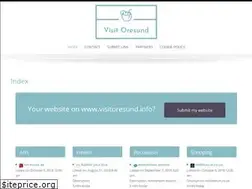 Sites similar to visitoresund.info