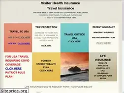 Sites similar to visitorhealthinsurance.com