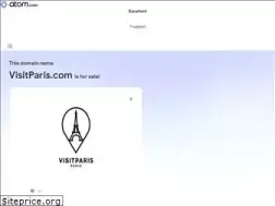 Sites similar to visitparis.com