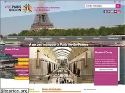 Sites similar to visitparisregion.com