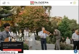 Sites similar to visitpasadena.com