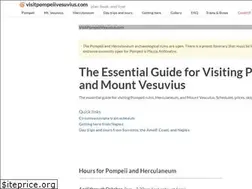 Sites similar to visitpompeiivesuvius.com