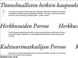 Sites similar to visitporvoo.fi