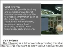 Sites similar to visitprizren.com
