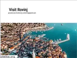 Sites similar to visitrovinj.com