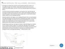 Sites similar to visitsanmiguel.com
