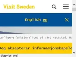 Sites similar to visitsweden.no