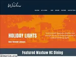 Sites similar to visitwaxhaw.com