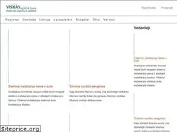 Sites similar to viskas.lt