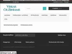 Sites similar to viskasciuziniams.lt