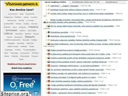 Sites similar to visosnaujienos.lt