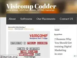 Sites similar to vissicompcodder.wordpress.com