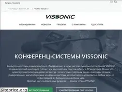 Sites similar to vissonic.ru
