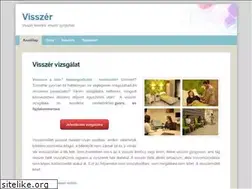 Sites similar to visszer.net