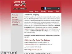 Sites similar to vistapetsupply.com