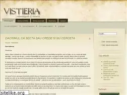 Sites similar to vistieria.ro