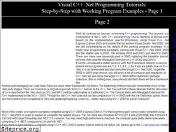 Sites similar to visualcplusdotnet.com