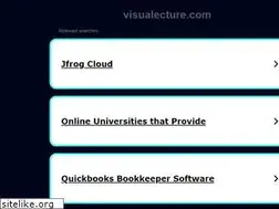 Sites similar to visualecture.com