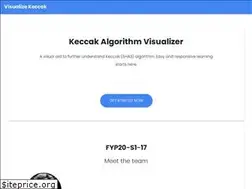 Sites similar to visualizekeccak.com