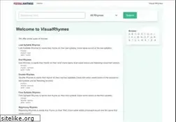Sites similar to visualrhymes.com
