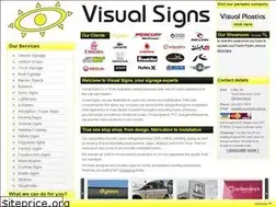 Sites similar to visualsigns.com.au