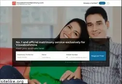 Sites similar to viswabrahminmatrimony.com