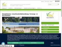 Sites similar to vital-kliniken.de