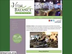 Sites similar to vitalbalancepilates.com