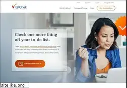 Sites similar to vitalchek.com