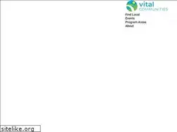 Sites similar to vitalcommunities.org
