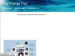 Sites similar to vitalenergytips.com