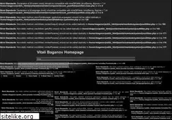Sites similar to vitalibaganov.com