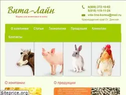 Sites similar to vitaline-korm.ru