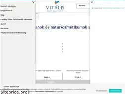 Sites similar to vitalis-szappan.hu