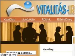 Sites similar to vitalitasiroda.hu