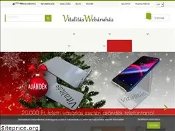 Sites similar to vitalitaswebaruhaz.hu