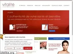 Sites similar to vitaliteesthetique.com